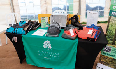 The ARB Show Women in Arboriculture stand