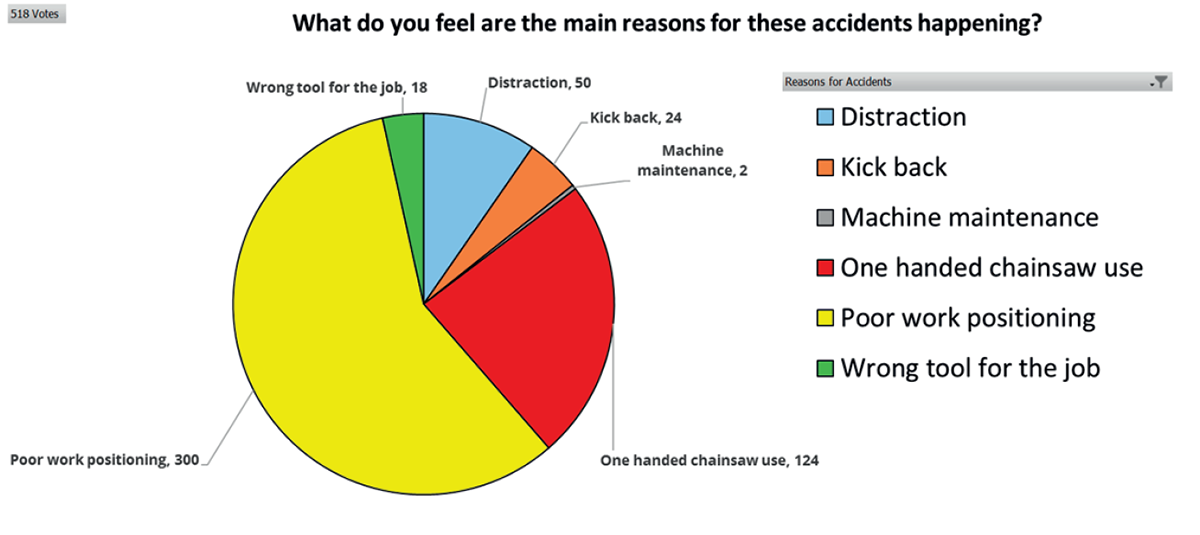 Question 5 of the Health and Safety Survey