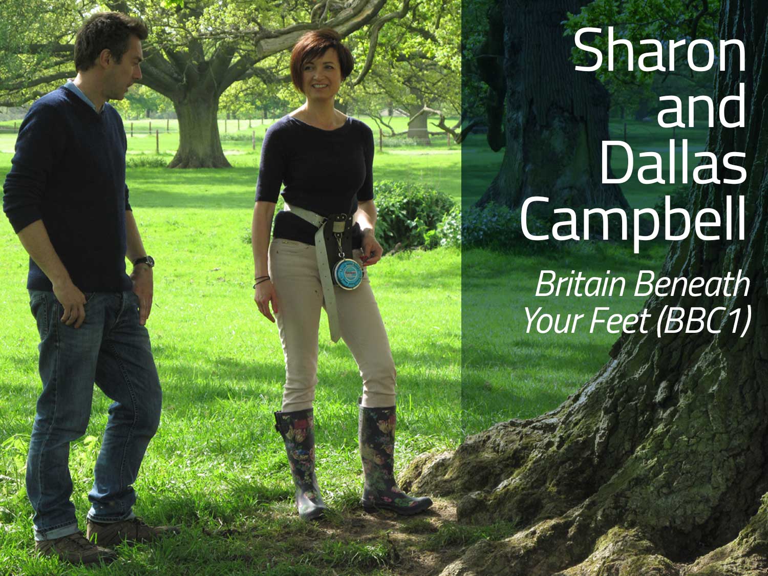 Sharon and Dallas Campbell on Britain Beneath Your Feet (BBC1)