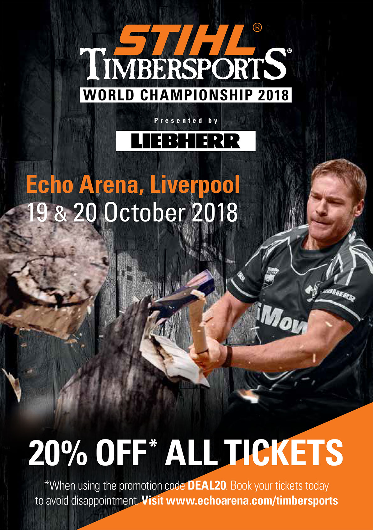 20%25 off all tickets using promotion code DEAL20